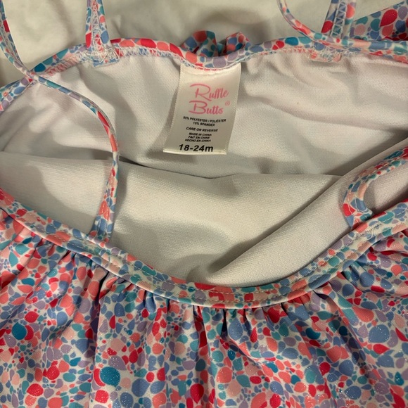 Ruffle Butts Colorful Ruffle Swimsuit - Picture 3 of 3